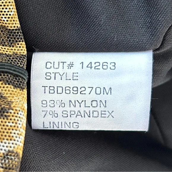 Tadashi Collection Leopard Mesh Dress - Picture 7 of 8